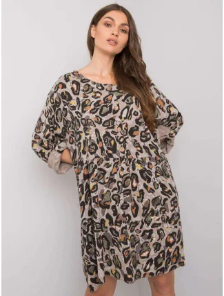 Šaty DHJ SK 21464.99 sivá