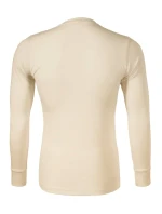 Pánske tričko Merino Rise LS almond