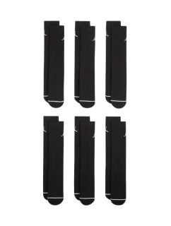 Jordan Everyday Cushioned Crew Socks 6 párov čierne HV6228 010