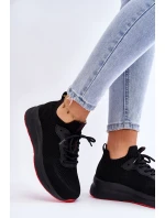 Damskie Wsuwane Sneakersy Cross Jeans LL2R4032C Czarne