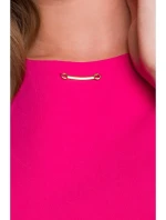 S408 Šaty bez rukávov - ružové