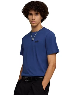 Pánske tričko Puma ESS Small No.1 Logo Tee(s), tmavomodré, 682535, veľkosť 47