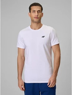Pánske hladké tričko slim 4F 4FRMM00TTSHM4193-10S