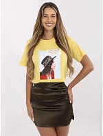 Tričko PM TS SS21TX64.32 žlté Tričko PM TS SS21TX64.32 žlté