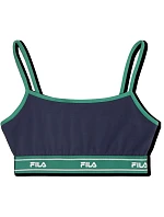 Športová podprsenka Fila Candelo tmavo modrá a zelená FAW1203 50004