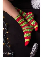 Skarpetki Rainbow Socks Warzywa W Słoiku Papryczki Chili Groszek Z Marchewką 2 Pary