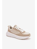 Dámske tenisky na platforme GAP PENELOPE GPW6155300049 Beige Dámske tenisky na platforme GAP PENELOPE GPW6155300049 Beige