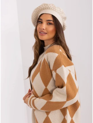 Svetlo béžová čiapka 231605 béžová - FPrice