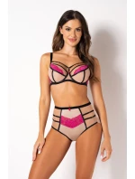 DEZIRO NOHAVIČKY S VYSOKÝM PÁSOM 19025 RUŽOVÁ