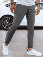 Pánske tmavosivé nohavice FashionStreet jogger UX4265