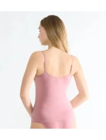 Dámske tričko GO Sense Spaghetti Top - PINK - tmavoružová 1979 - SLOGGI