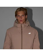 Pánska lyžiarska bunda 4F M0787 beige 4FWAW25TTJAM0787 83S pánska