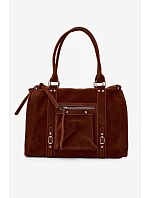 Veľká semišová taška Camel Nolita
