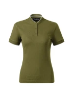 Diamantová polokošeľa avokádovo zelená