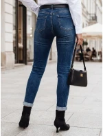 Dámske džínsové nohavice DIVETTI tmavomodré FashionStreet UY2252