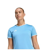 Adidas Dámske tričko Entrada 26 Light Blue JZ2498 Adidas Dámske tričko Entrada 26 Light Blue JZ2498