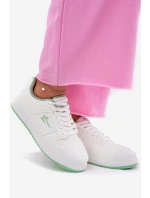 Sneakersy Damskie Big Star RR274A246 HI-POLY SYSTEM Białe