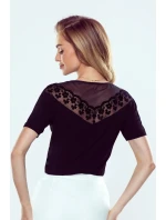 Blúzka Floriana čierna - Eldar