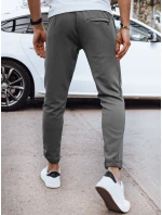 Pánske tmavosivé nohavice FashionStreet jogger UX4265