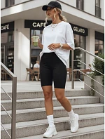 Dámske nohavice s vysokým pásom, čierne, FashionStreet SY0562