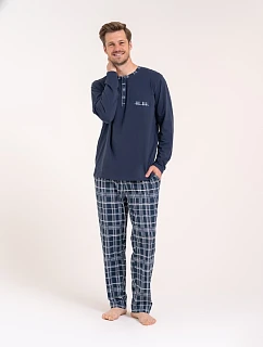 Pyžamo Moraj PDM4600-022 s dlhými rukávmi, veľkosti M–4XL