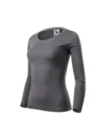 Malfini Fit-T LS W MLI-16936 oceľové tričko