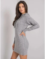 Dámske šaty s kapucňou 7099 - RUE PARIS