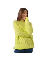 Dámsky sveter W HOZ21 SWD605 45S neon green - Outhorn