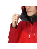 Pánska jesenná bunda RMW279 červená-čierna - Regatta