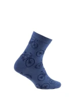 Chlapčenské vzorované ponožky Wola U24.P01;W24.P01 21-26 Chlapčenské vzorované ponožky Wola U24.P01;W24.P01 21-26