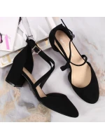 Sergio Leone W SK365A čierne sandále s remienkami Sergio Leone W SK365A čierne sandále s remienkami