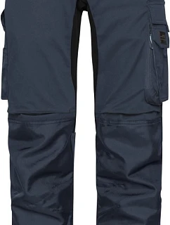 Daiber JN 1812 (62–64) Pracovné strečové nohavice „Slim Line“ 02.112X uhlíková/čierna
