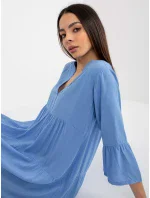 Šaty D73761M30214C modré Šaty D73761M30214C modré