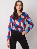 Blúzka DHJ BZ 15251.82 gaštanová Blúzka DHJ BZ 15251.82 gaštanová