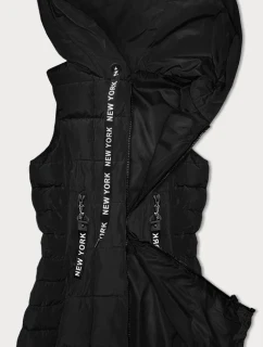 Dámska mikina s kapucňou S'West Black (B8226-1)