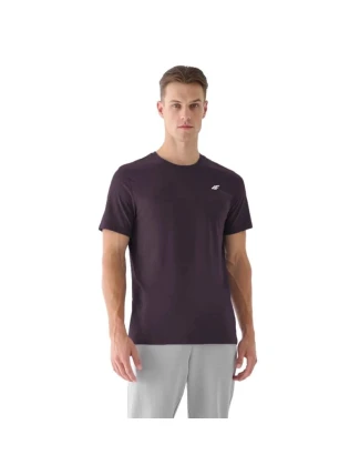 Pánske bavlnené tričko 4F 4FWSS25TTSHM3096-50S pánske