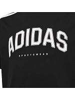 Detské tričko adidas Codes Collegiate Graphic Tee, čierne, JL6139 Detské tričko adidas Codes Collegiate Graphic Tee, čierne, JL6139
