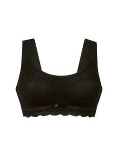 Esenciálna čipkovaná braletka s penovou výplňou 5400 black - Anita Classix