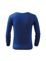 Detské tričko Fit-T LS kráľovská modrá Detské tričko Fit-T LS kráľovská modrá