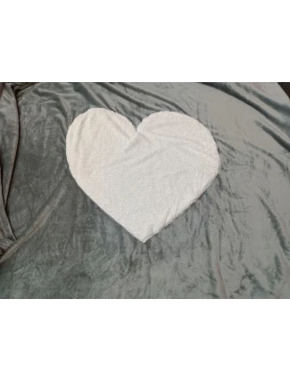 Semišová deka so srdcom sivá - Noidinotte Semišová deka so srdcom sivá - Noidinotte
