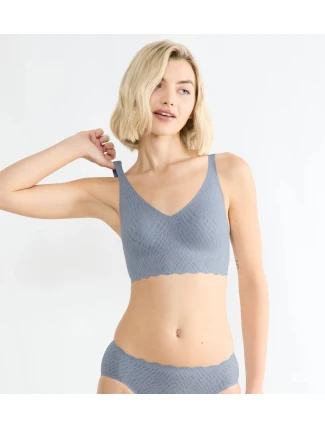 sloggi ZERO Feel Bliss Bralette - BLUISH GRAY - SLOGGI BLUISH GRAY - SLOGGI