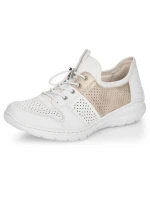 Pohodlná poltopánka Rieker W L3254-80 biela