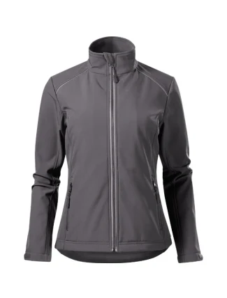 Dámska softshellová bunda Valley steel grey