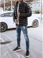 Pánska prešívaná bunda čierna FashionStreet TX4250
