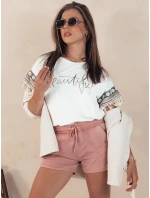 Dámske džínsové šortky CITYCHIC svetlo ružové FashionStreet SY0348