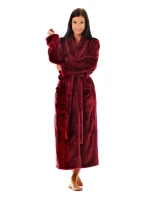 Dámsky župan LIlly extra 2120 burgundy - Vestis Dámsky župan LIlly extra 2120 burgundy - Vestis