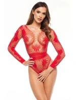 Dámske body Regina red - BEAUTY NIGHT FASHION