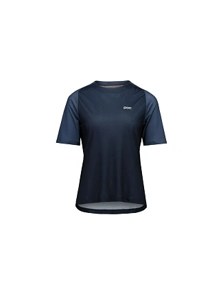 Cyklistické tričko POC W's Motion Air S/S Jersey, tmavomodré
