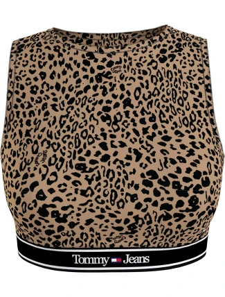 Dámsky top UW0UW049710HD zvierací vzor - Tommy Hilfiger
