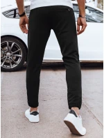 Pánske čierne nohavice FashionStreet jogger UX4263 Pánske čierne nohavice FashionStreet jogger UX4263